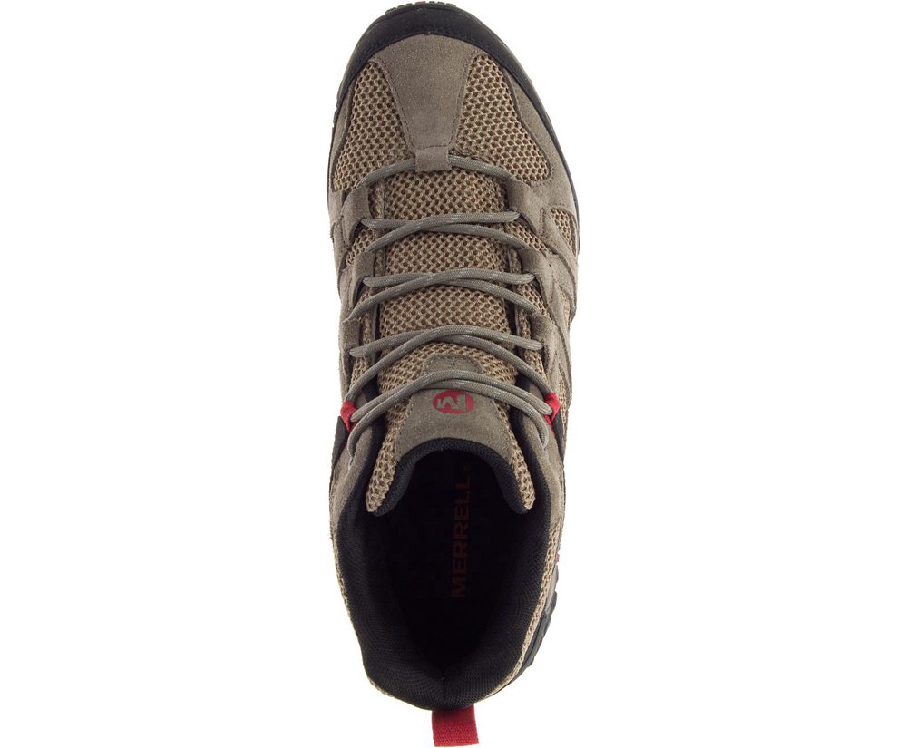 Merrell Vandrestøvler Herre - Alverstone Mid Waterproof - Brune - UFD043726